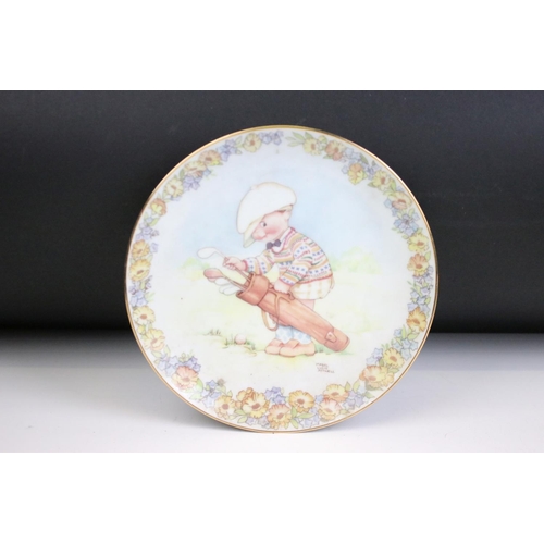 59A - Set of Six Mabel Lucie Atwell Collectors Plates from the Memories of Yesterday collection