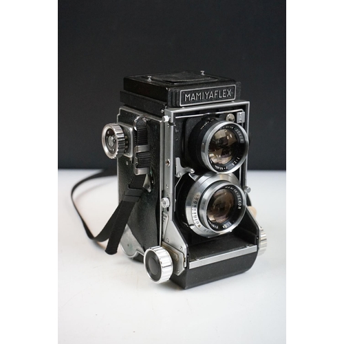 371 - Mamiya Flex C Professional Medium Format Camera with accessories