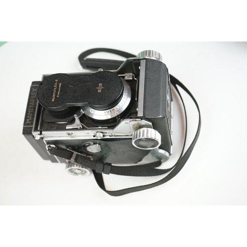 371 - Mamiya Flex C Professional Medium Format Camera with accessories