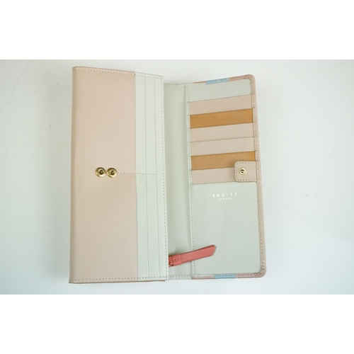 393 - Collection of Seven Radley Leather Wallets / Purses including ‘ London Burgh Island ‘ design, ‘ Appl... 