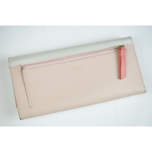 393 - Collection of Seven Radley Leather Wallets / Purses including ‘ London Burgh Island ‘ design, ‘ Appl... 