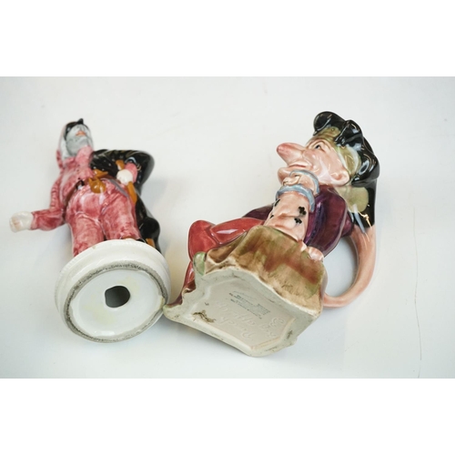 98 - Collection of Punch and Judy related ceramics dating from the 19th Century and later. The lot to inc... 