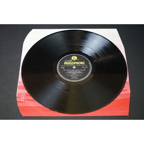 4 - Vinyl - The Beatles Sgt Pepper LP PMC 7027.  Early pressing. The Gramophone Co and Sold In UK to lab... 