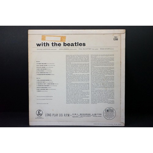 7 - Vinyl - The Beatles With The Beatles LP (PMC 1206) Decca contract pressing, no stampers and 3 o'cloc... 