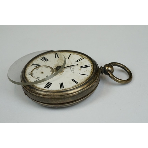 195 - Collection of pocket watches and Alberts including silver.