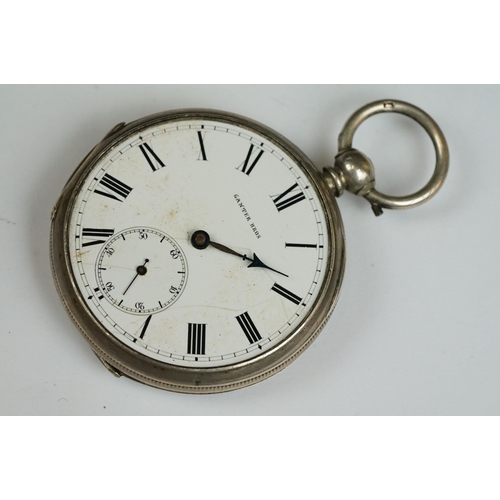 195 - Collection of pocket watches and Alberts including silver.