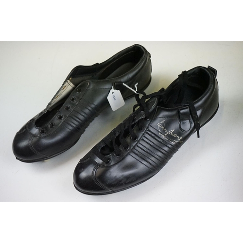 396 - A pair of 1960's 'Bobby Moore' football boots approved by England's World Cup captain.