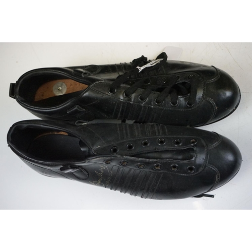 396 - A pair of 1960's 'Bobby Moore' football boots approved by England's World Cup captain.