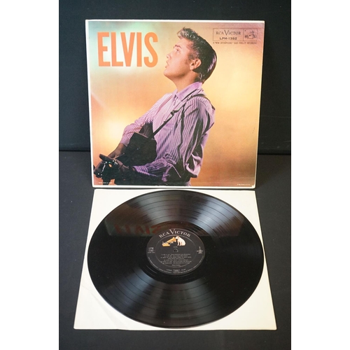 109A - Vinyl - 2 early US copies of Elvis Presley 'Elvis' LP (LPM 1382).  Vg overall