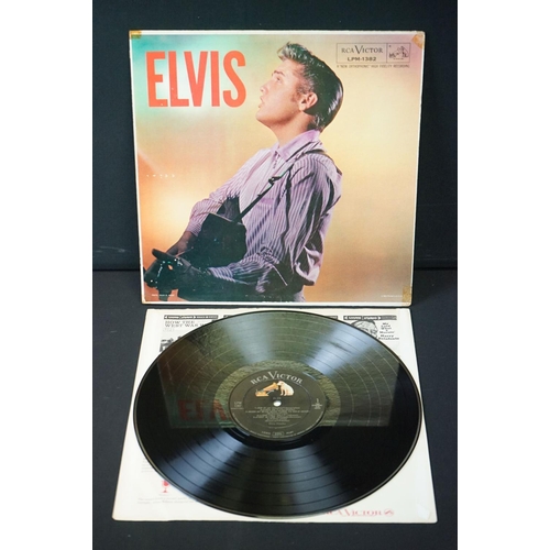 109A - Vinyl - 2 early US copies of Elvis Presley 'Elvis' LP (LPM 1382).  Vg overall