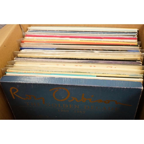 977 - Vinyl - Over 70 mainly Rock & Roll / Rockabilly LPs including Johnny Burnette, Buddy Holly, Brenda L... 