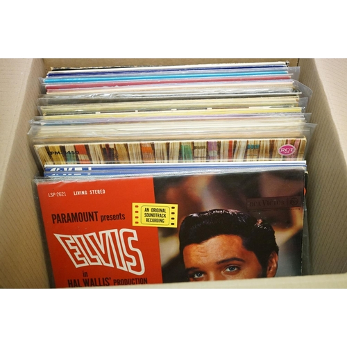 980 - Vinyl - Approx 70 Elvis Presley mainly foreign pressing LPs including Japanese, German, US, Italian,... 