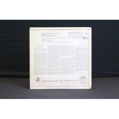 985 - Vinyl - 2 ED1 stereo classical records to include: George Szell, The Cleveland Orchestra - R. Straus... 