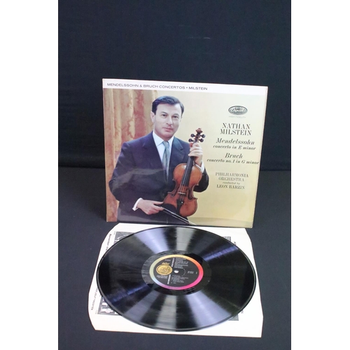 984 - Vinyl - Classical - Nathan Milstein - Violin Concerto Mendelssohn Max Bruch, Original UK ED 1 Stereo... 