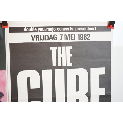 1020 - Memorabilia - 3 The Cure posters to include 2 European gig posters, one full colour for Milan.  Roll... 