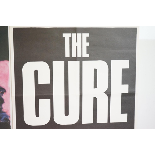 1020 - Memorabilia - 3 The Cure posters to include 2 European gig posters, one full colour for Milan.  Roll... 