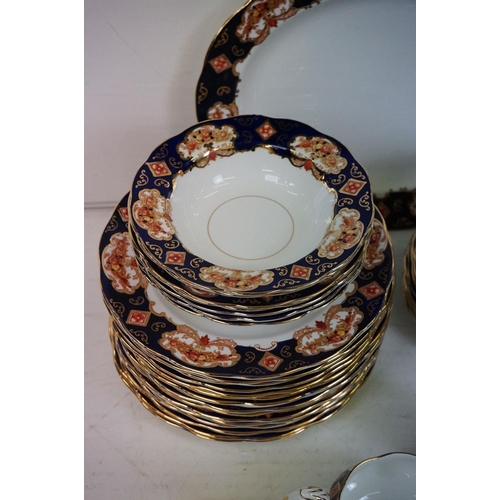 89 - Royal Albert Heirloom pattern extensive tea and dinner service. The lot to include approximately; te... 