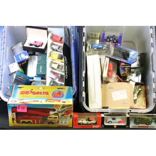 1105 - Around 57 boxed / carded diecast models, to include Dinky, Majorette, Lledo, Model Best, Michelin, S... 