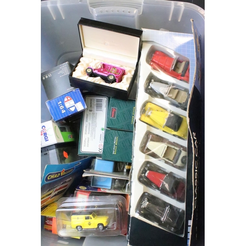 1105 - Around 57 boxed / carded diecast models, to include Dinky, Majorette, Lledo, Model Best, Michelin, S... 