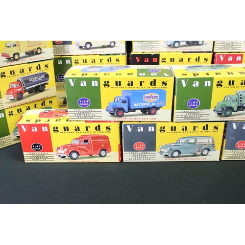 1106 - 26 Boxed Vanguards diecast models to include 12 x 1:43 and 14 x 1:64 scale examples, featuring VA200... 