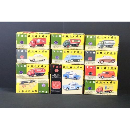 1106 - 26 Boxed Vanguards diecast models to include 12 x 1:43 and 14 x 1:64 scale examples, featuring VA200... 