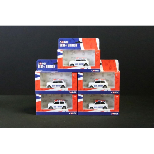 1114 - Two Corgi trade boxes to include 6 x CC82107 Classic Mini - The 90th Birthday Of Her Majesty Queen E... 