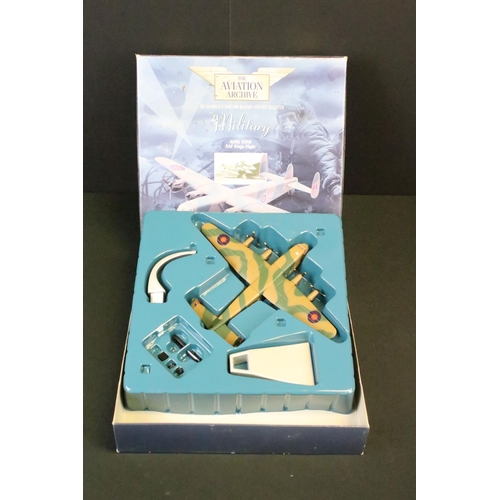 1116 - 12 Boxed / cased diecast model aircraft to include 2 x Corgi Fighting Machines (CSFS05004 & CSCA1100... 