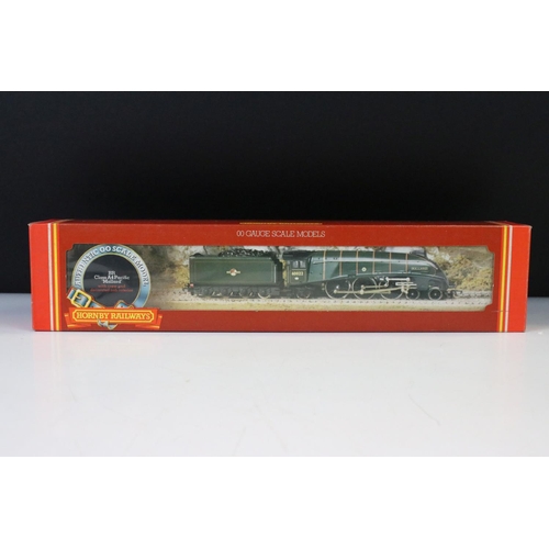 48 - Three boxed Hornby OO gauge locomotives to include R033 BR Class TMT Loco Morning Star, R303 BR Clas... 