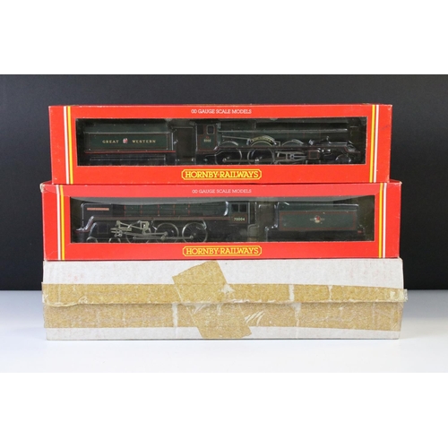 51 - Three boxed Hornby OO gauge locomotives to include ltd edn Tennyson, R082 GWR Locomotive King James ... 