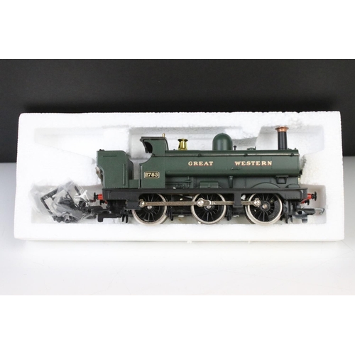 52 - Five boxed Hornby / Triang OO gauge locomotives to include R761 GWR Kneller Hall, R165 GWR 0-6-0 PT ... 