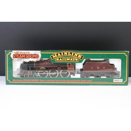 53 - Seven boxed OO gauge locomotives to include 4 x Palitoy Mainline (37080 Steam Sound Royal Scot LMS C... 