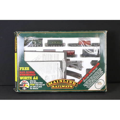 56 - Three boxed Hornby OO gauge electric train sets to include R697 LMS Express Passenger with Duchess o... 