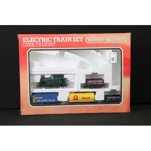 56 - Three boxed Hornby OO gauge electric train sets to include R697 LMS Express Passenger with Duchess o... 