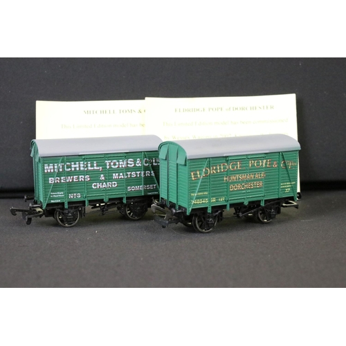 57 - Around 75 OO gauge items of rolling stock mainly featuring Wessex Wagons ltd edn examples, many with... 