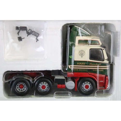 1037 - Boxed Corgi ltd edn 1/50 Haulage of Renown CC99192 Haig Transport diecast haulage models set, with c... 