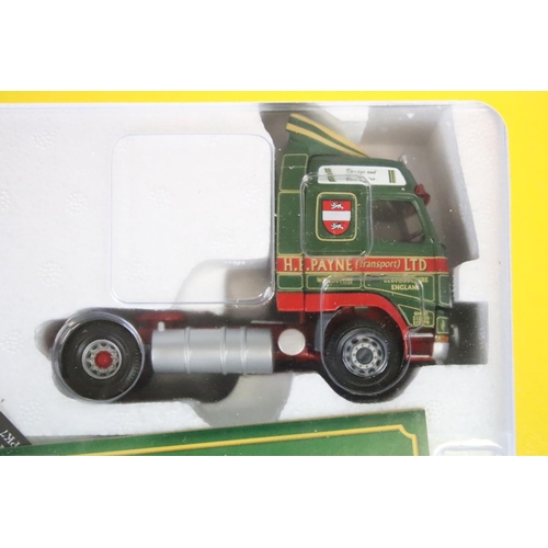 1038 - Boxed Corgi 1/50 CC99147 HE Payne Transport ltd diecast haulage model set, complete with certificate... 