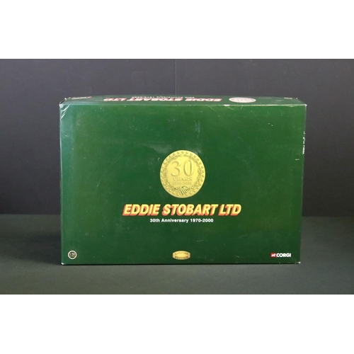 1039 - Boxed Corgi ltd edn 1/50 76901 Eddie Stobart 30th Anniversary diecast set plus a boxed Corgi Deluxe ... 