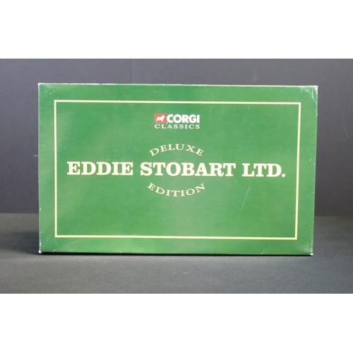 1039 - Boxed Corgi ltd edn 1/50 76901 Eddie Stobart 30th Anniversary diecast set plus a boxed Corgi Deluxe ... 