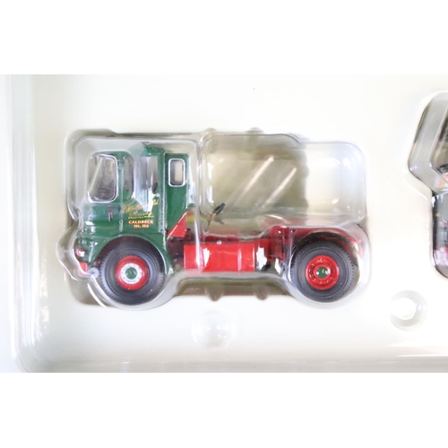 1043 - Three boxed Corgi Eddie Stobart related diecast model sets to include 2 x ltd edn Hauliers of Renown... 