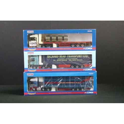 1045 - Six boxed ltd edn 1/50 Corgi Hauliers of Renown diecast models to include CC13807 Maurice Hill, CC13... 