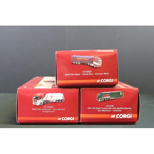 1053 - Three boxed ltd edn 1/50 Corgi Hauliers of Renown diecast models to include CC14108 Ken Malinson, CC... 