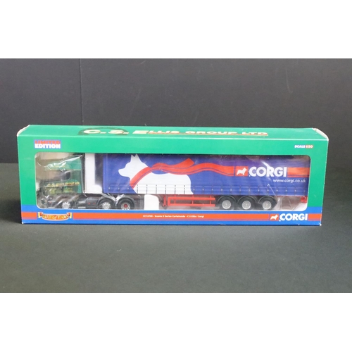 1054 - Three boxed ltd edn 1/50 Corgi Hauliers of Renown diecast models to include CC13705 Scott Trawlers, ... 