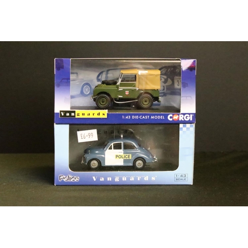 1119 - 21 Boxed Vanguards diecast models to include Corgi & Lledo examples featuring 1950s-60s Classic Popu... 