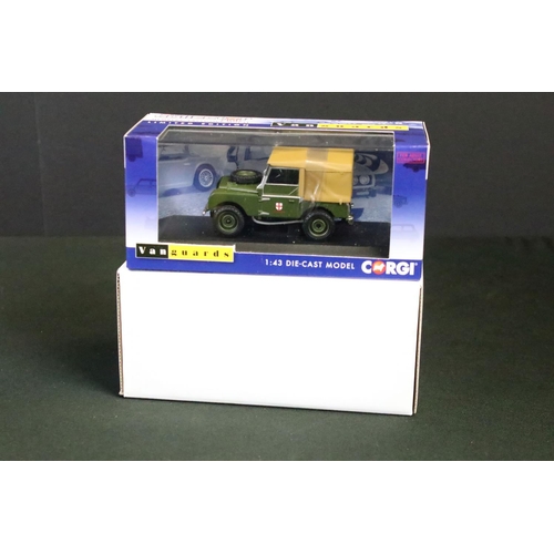 1119 - 21 Boxed Vanguards diecast models to include Corgi & Lledo examples featuring 1950s-60s Classic Popu... 