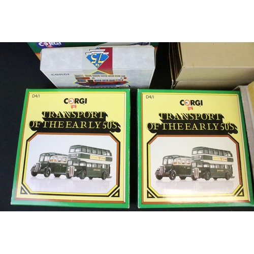 1120 - 15 Boxed Corgi diecast models and sets to include Commercials from Corgi, Limited Edition, Island Tr... 