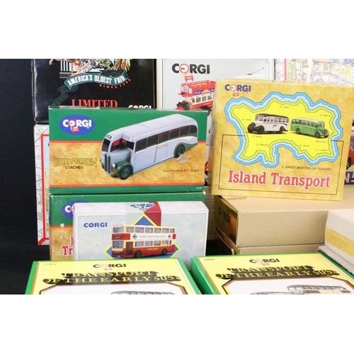 1120 - 15 Boxed Corgi diecast models and sets to include Commercials from Corgi, Limited Edition, Island Tr... 