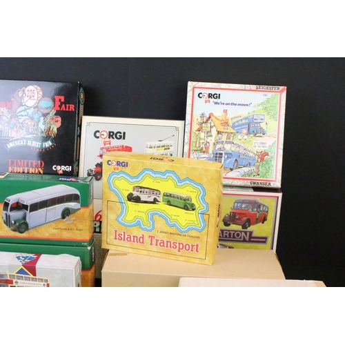 1120 - 15 Boxed Corgi diecast models and sets to include Commercials from Corgi, Limited Edition, Island Tr... 