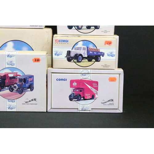 1122 - 21 Boxed Corgi Classics diecast models, to include Commercials, Road Transport, Fire Engines and Bus... 