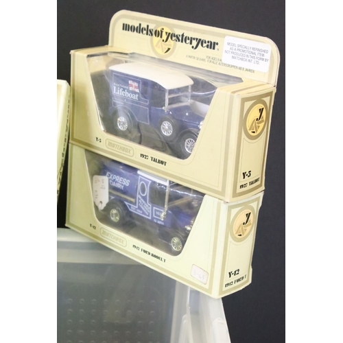 1126 - Around 125 boxed Matchbox Models of Yesteryear diecast models to include special edition examples. D... 