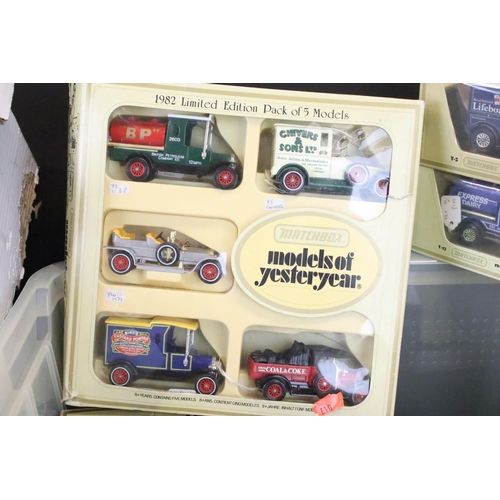 1126 - Around 125 boxed Matchbox Models of Yesteryear diecast models to include special edition examples. D... 